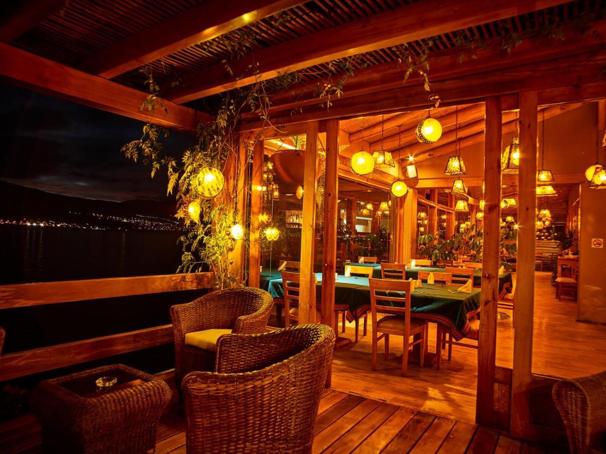 Hosteria Cabanas Del Lago Отавало Екстериор снимка